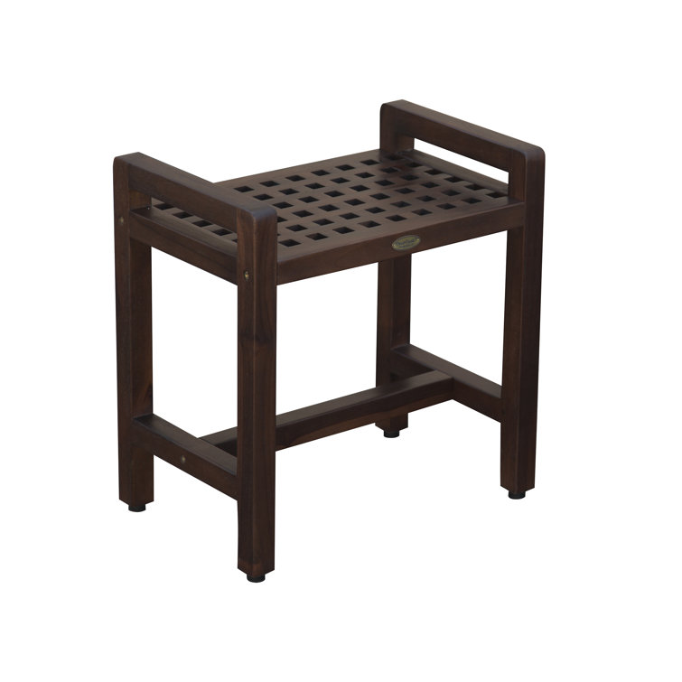 Decoteak 20'' W Teak Shower Bench & Reviews Wayfair